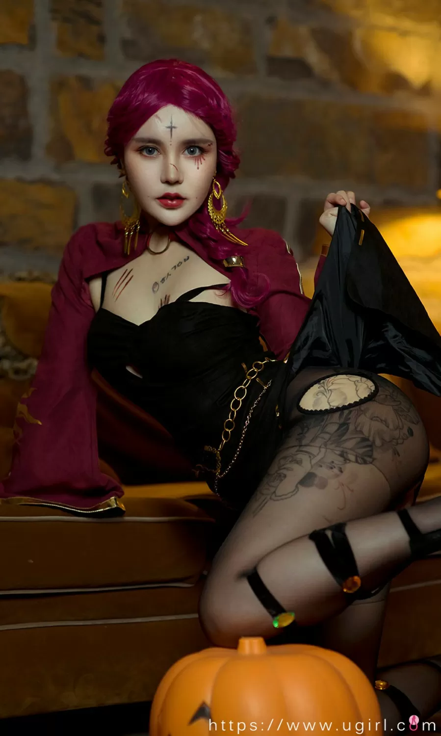爱尤物专辑 2021.10.31 No.2205 美幸baby 万圣魅影-18P