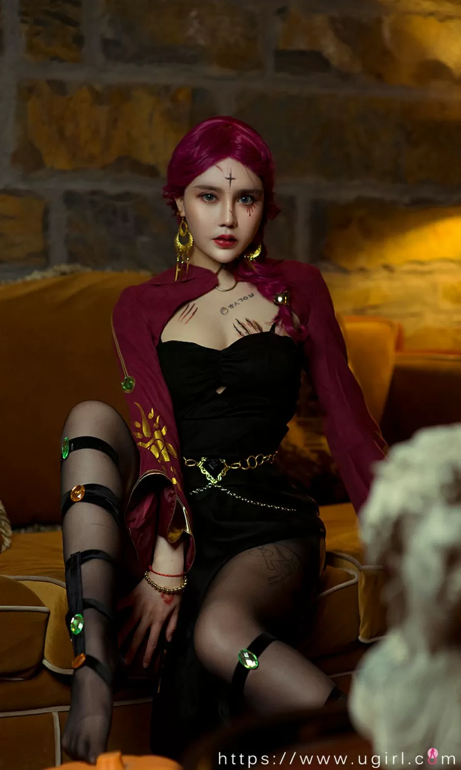 爱尤物专辑 2021.10.31 No.2205 美幸baby 万圣魅影-19P