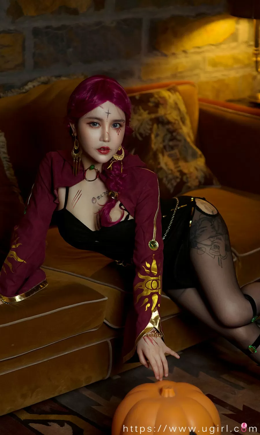 爱尤物专辑 2021.10.31 No.2205 美幸baby 万圣魅影-30P