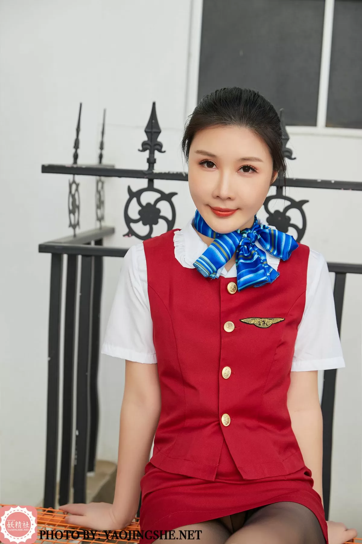 T2017 美琪老师傅 空姐-4P
