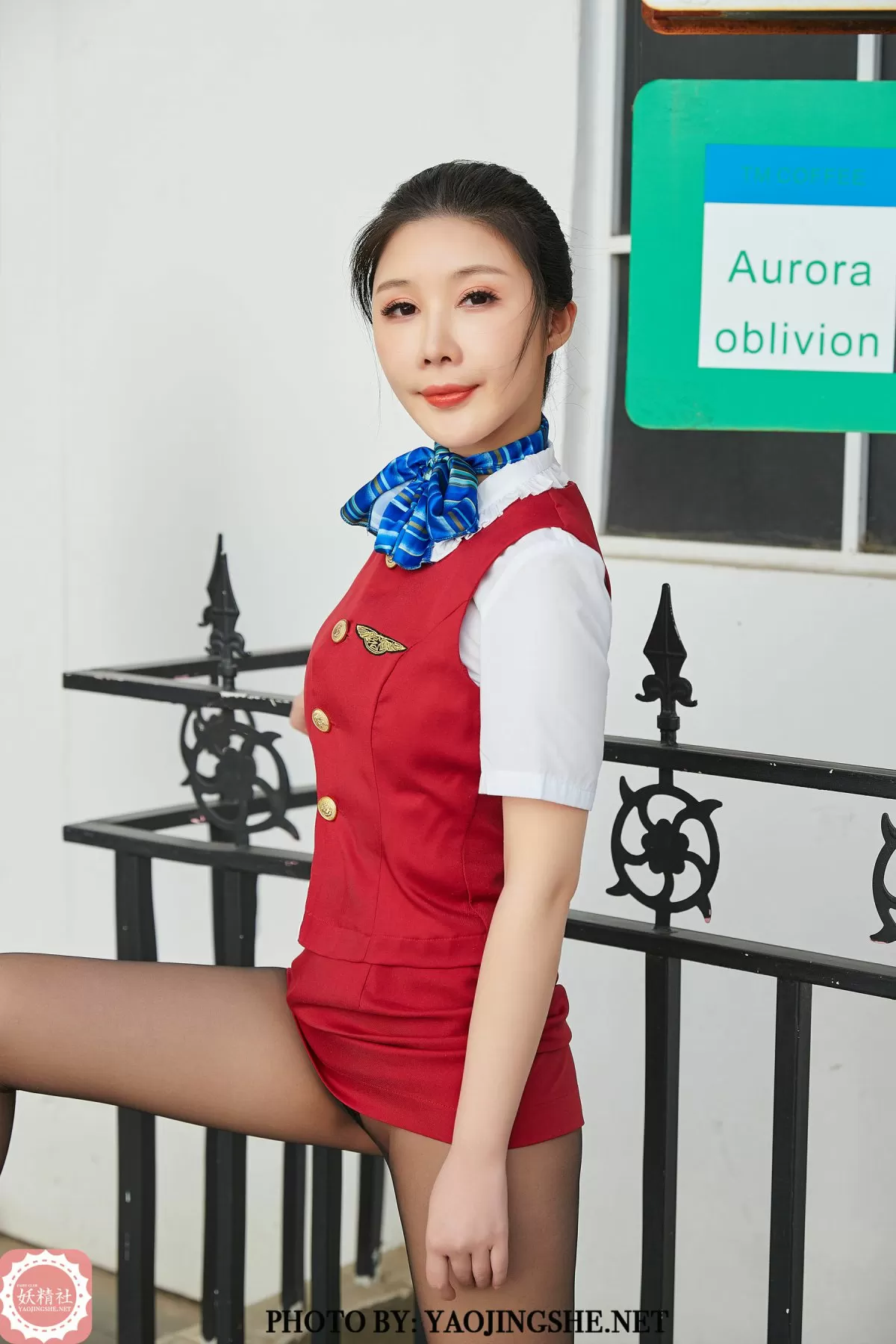 T2017 美琪老师傅 空姐-8P