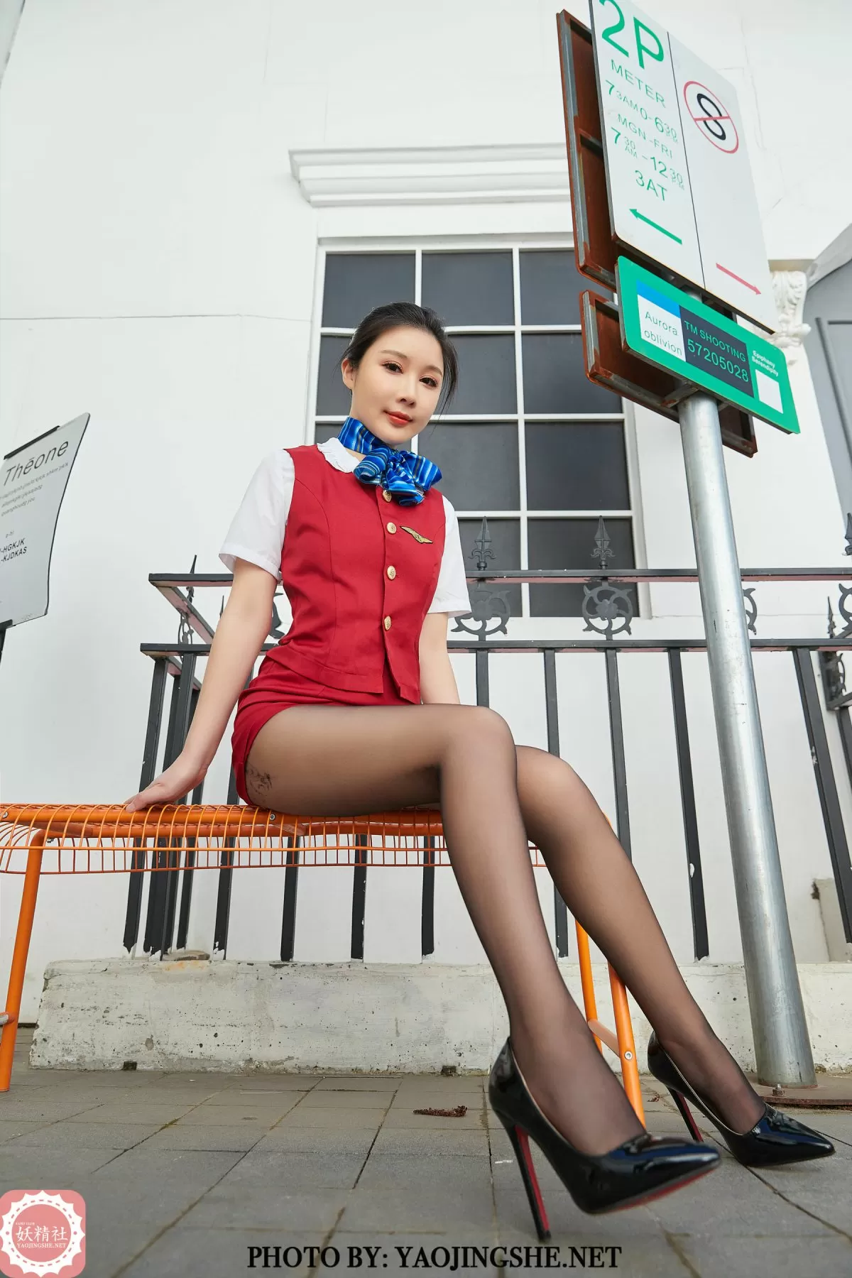 T2017 美琪老师傅 空姐-9P