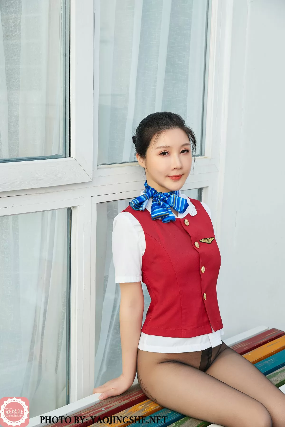 T2017 美琪老师傅 空姐-29P