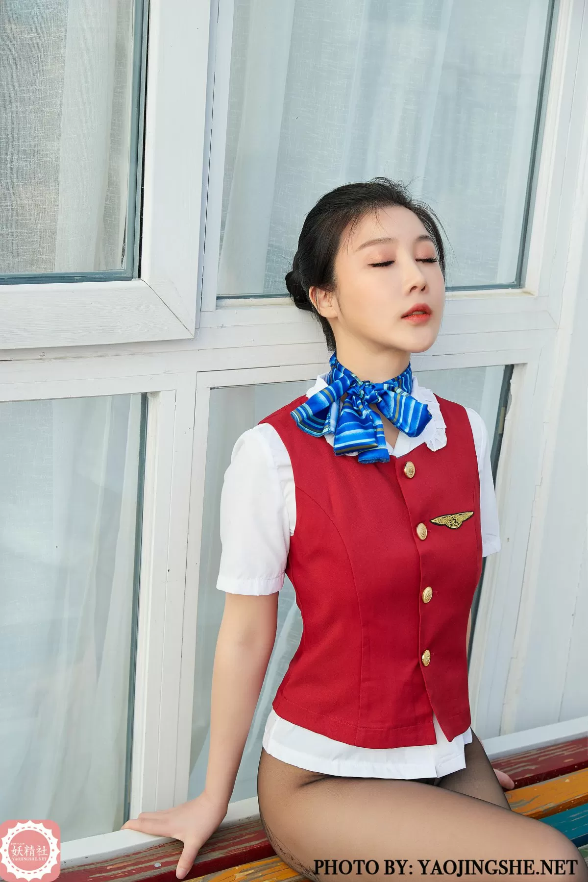 T2017 美琪老师傅 空姐-31P