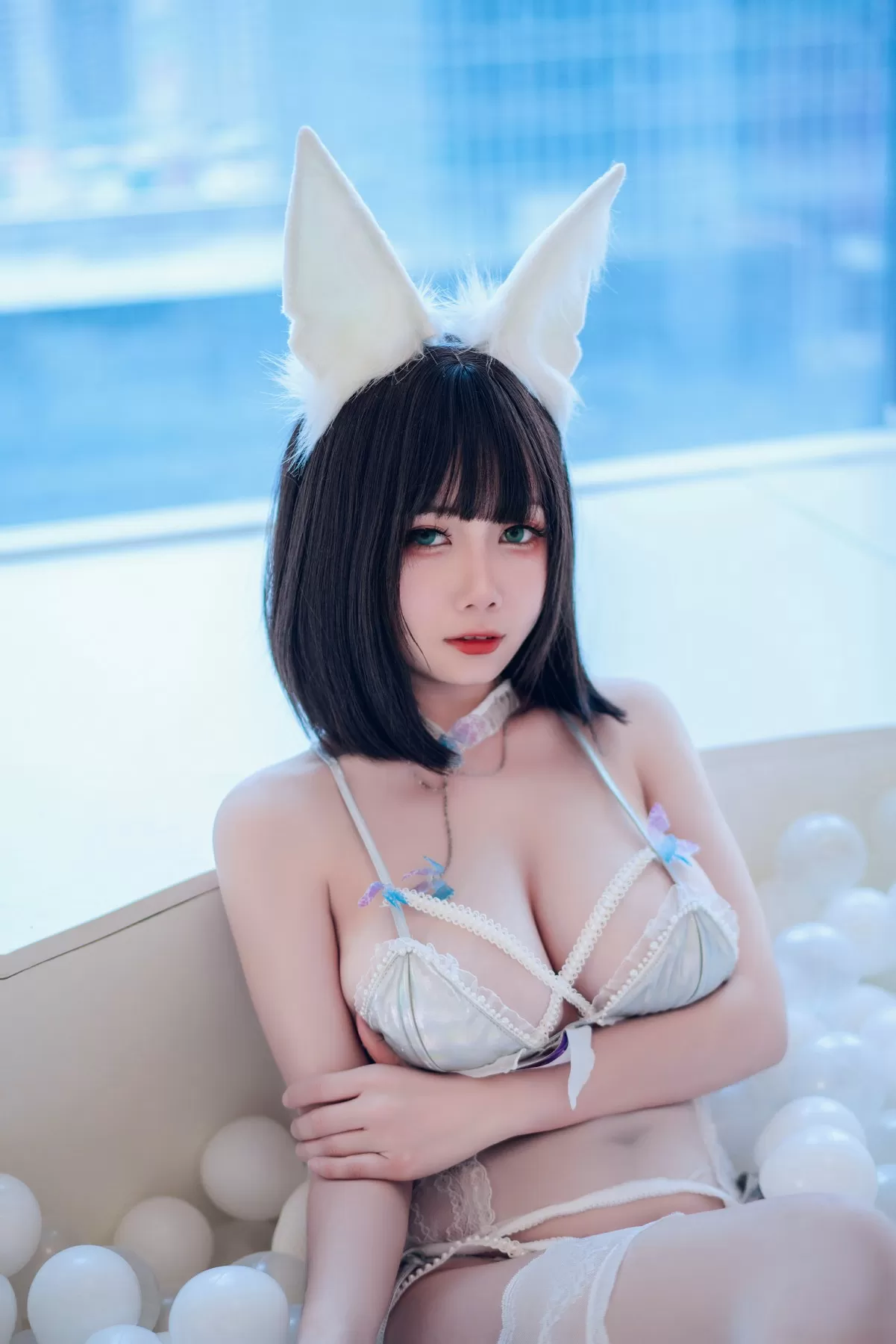 末夜787 – 猫娘衣橱 珍珠内衣
