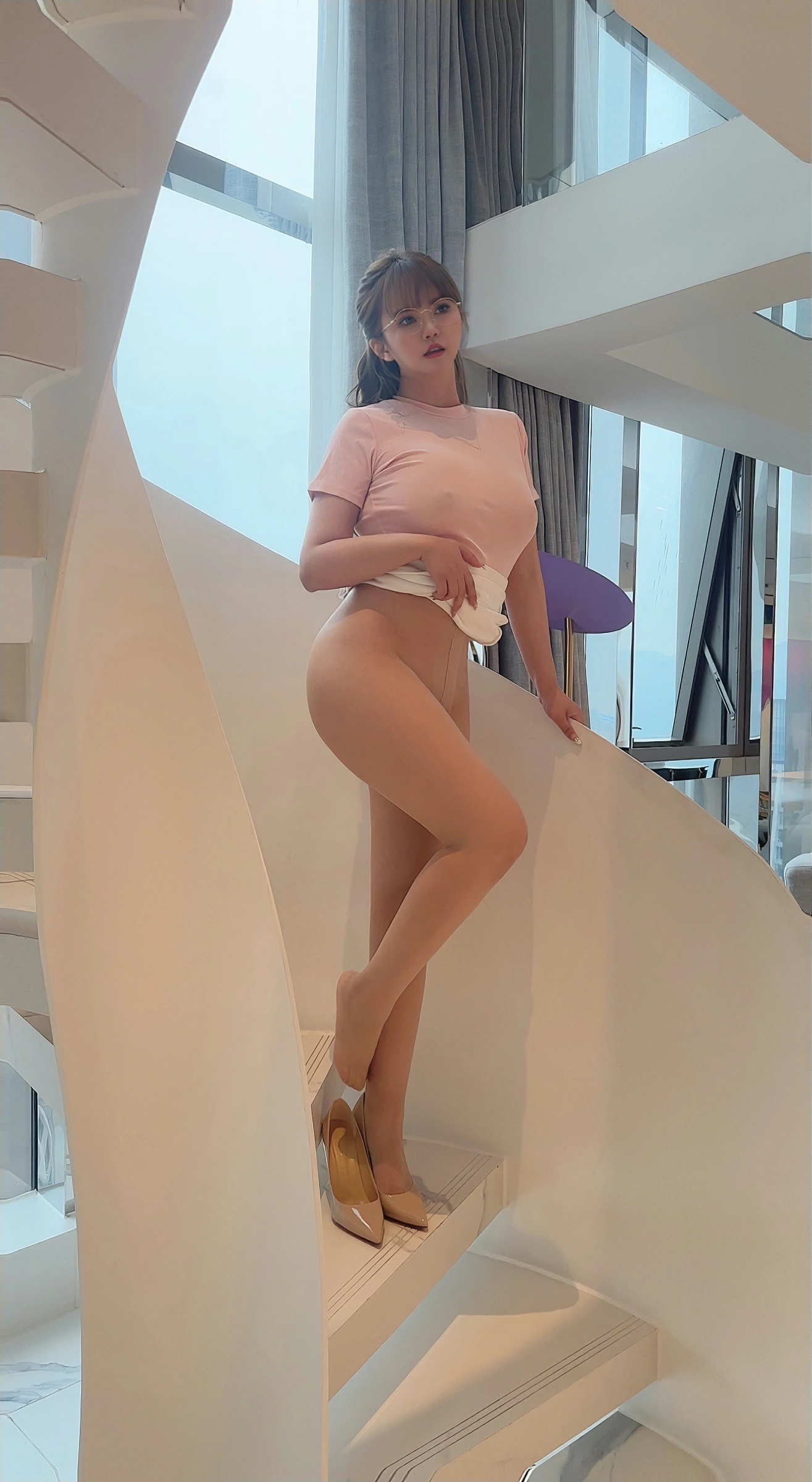 张思允Nice – 内部私购无删减原版写真无内肉丝-81P