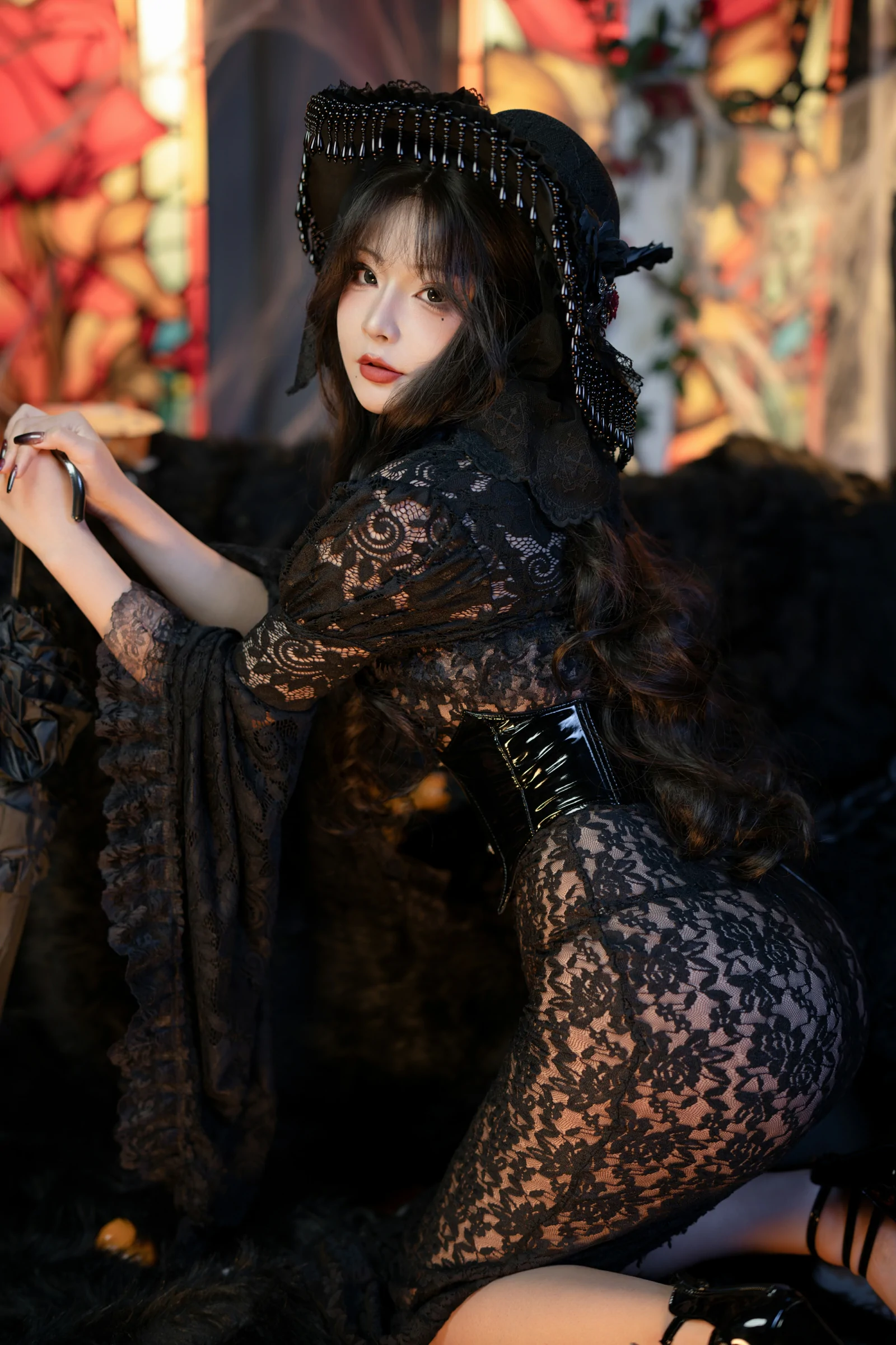 「yuuhui玉汇」万圣节特辑 – 魔女狂欢夜-33P